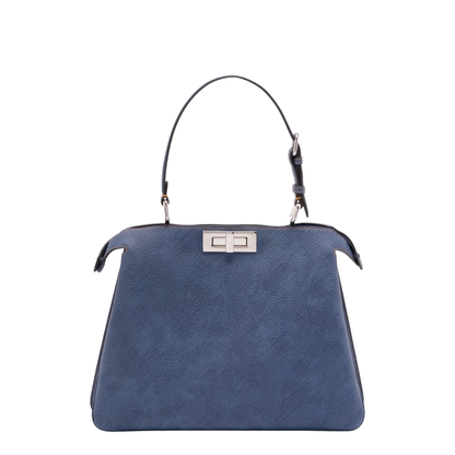 Peekaboo Soft Medium Cuoio Romano Leather Blue