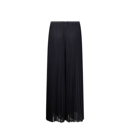 Pleated Trousers in Technical Georgette