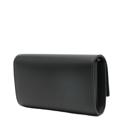 Bettina Wallet on Chain Lamb Nappa Leather - Black/Gold