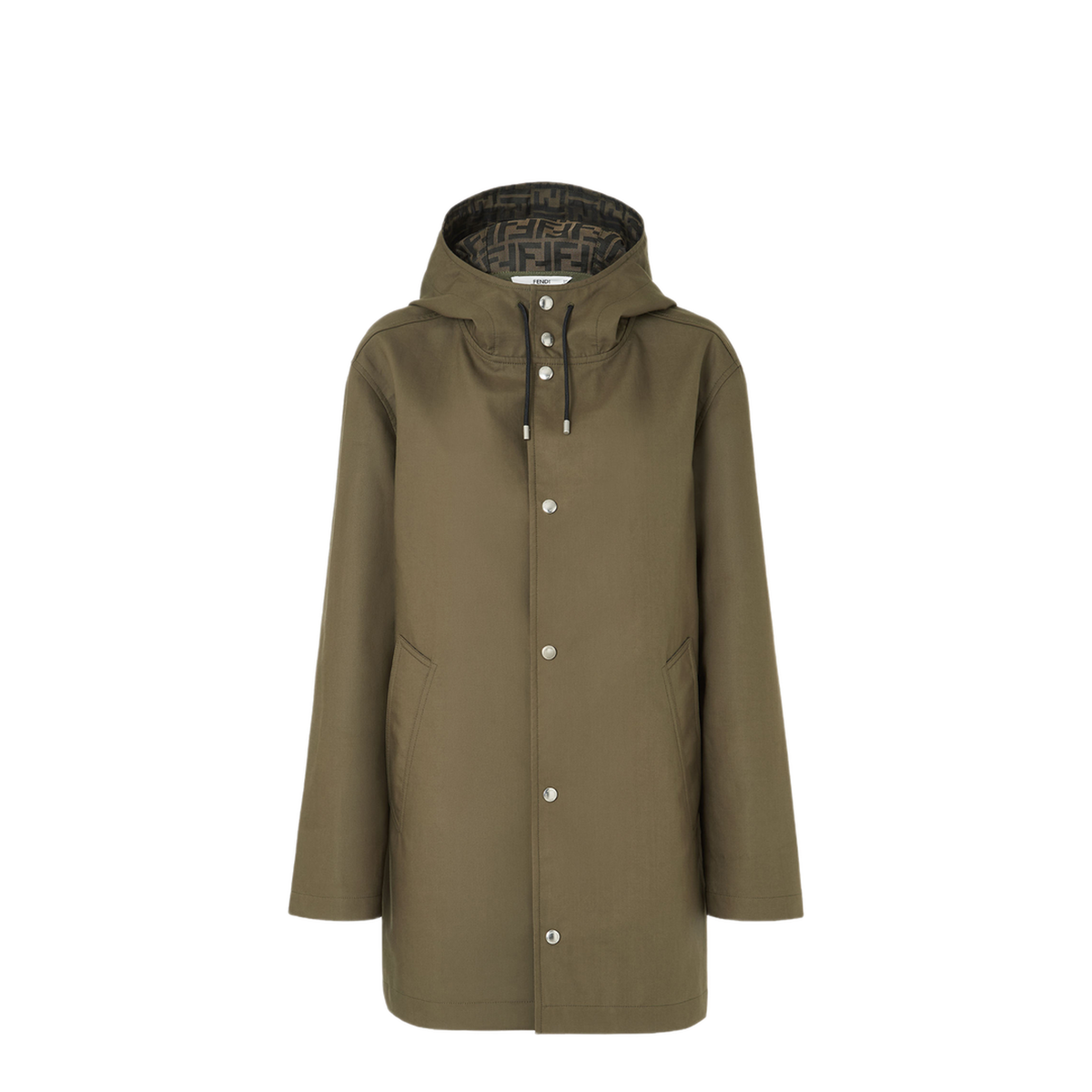 Mackintosh Fabric Hooded Jacket