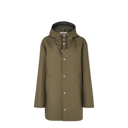 Mackintosh Fabric Hooded Jacket