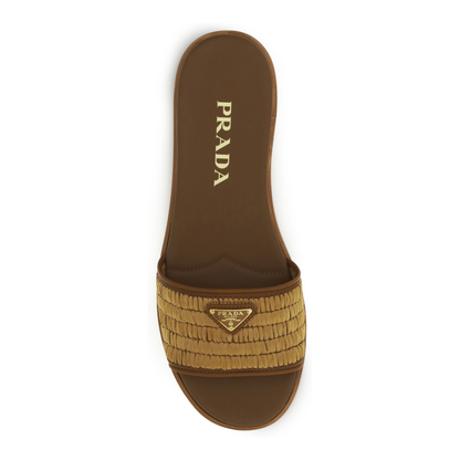 MAYFEYR - Prada - Raffia Slippers Sandals - 1XX758FB0102ACS