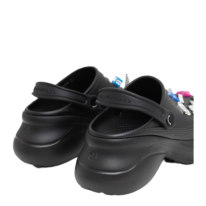 Mule Crocs Jibbitz in Black