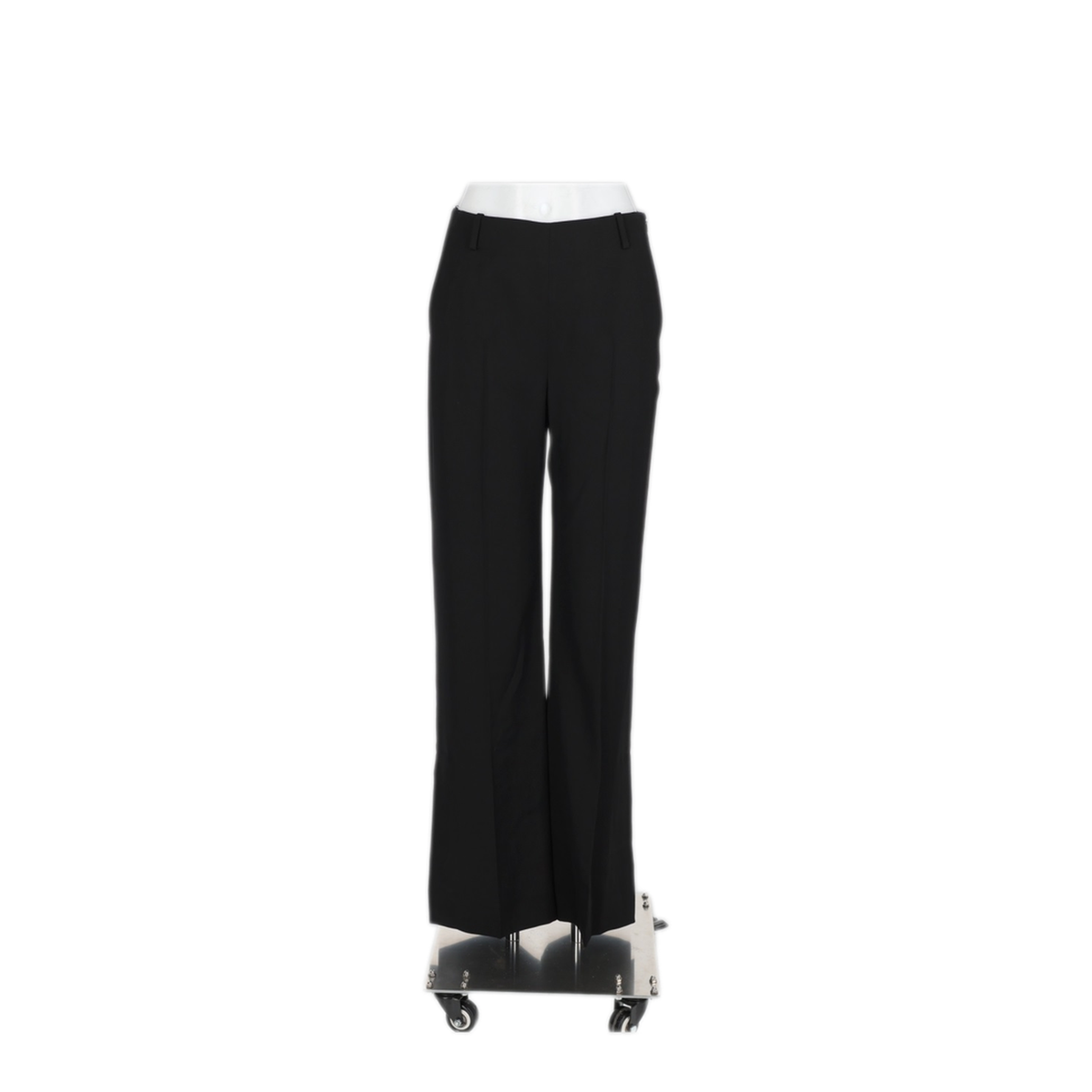 MAYFEYR - Khaite - Black Virgin Wool Trousers - 3206586W586200