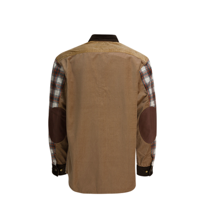 MAYFEYR -  - Check Overshirt Jacket - WPB001W251OFWHTBRNXBE