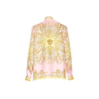 Shirt Silk Twill Print Spring Barocco Foulard