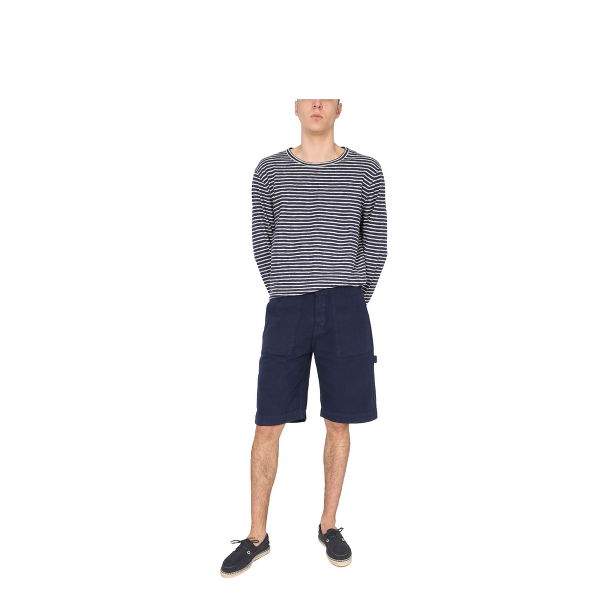 MAYFEYR - YMC - Cotton Canvas Bermuda - P9QAHY308NAVY