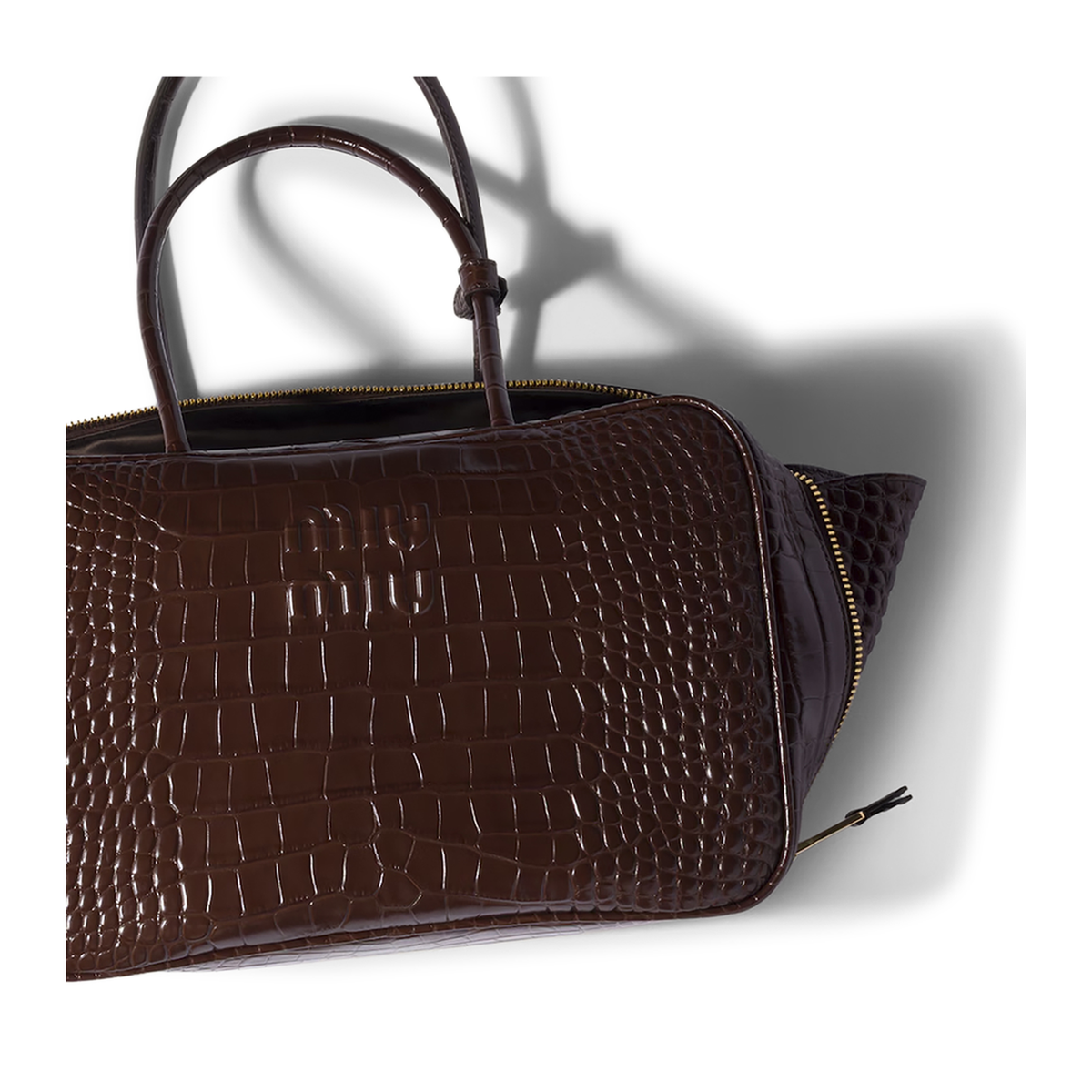 MAYFEYR - Miu Miu - Beau Leather Bag - 5BB117VMON2ZUWF0324
