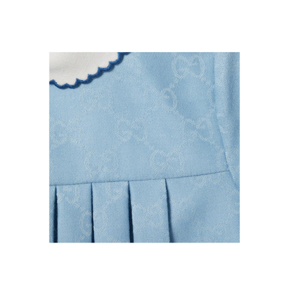 Dress with Embroidered Logo