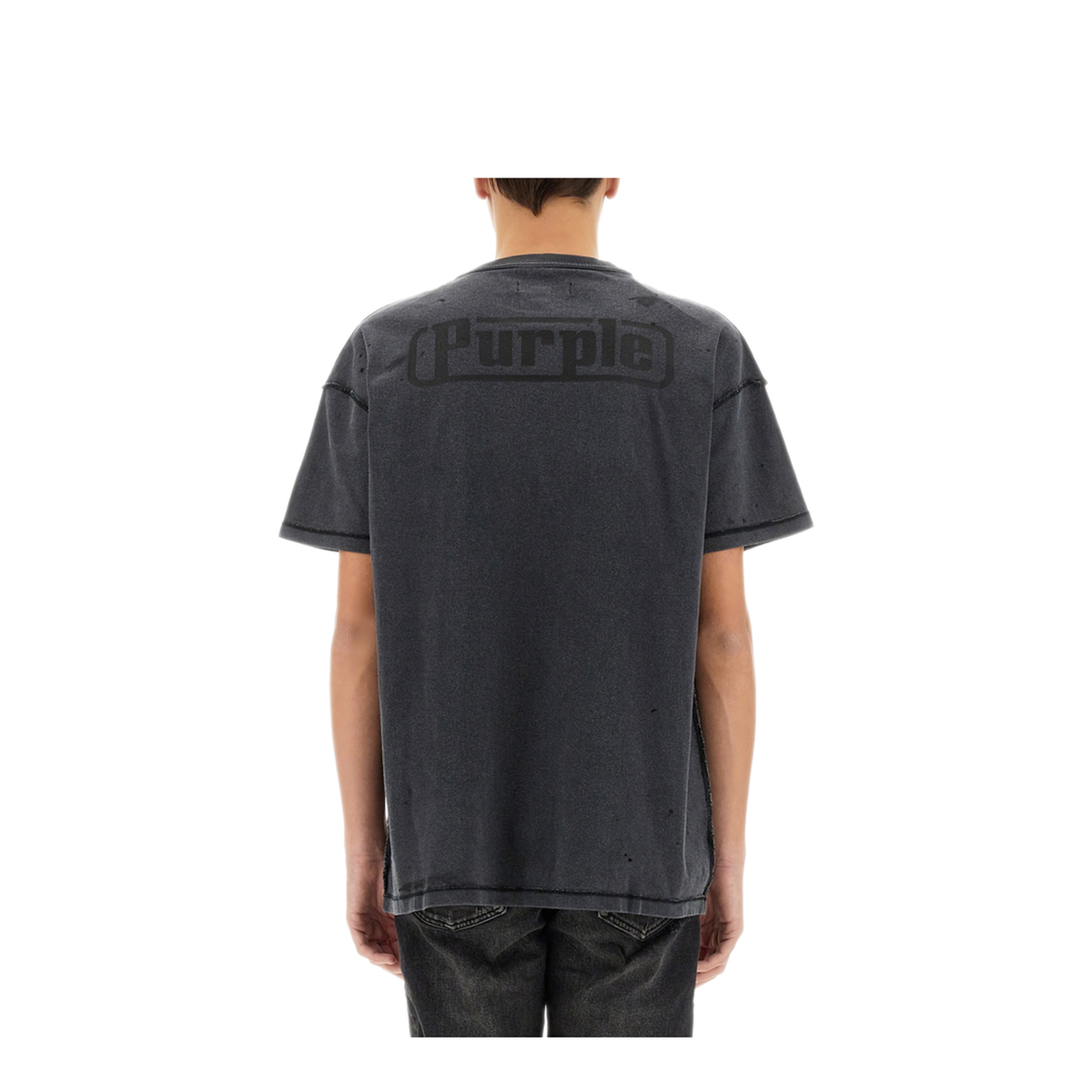 MAYFEYR - Purple Brand - Inside Out T Shirt - P101JBCP125BLACK