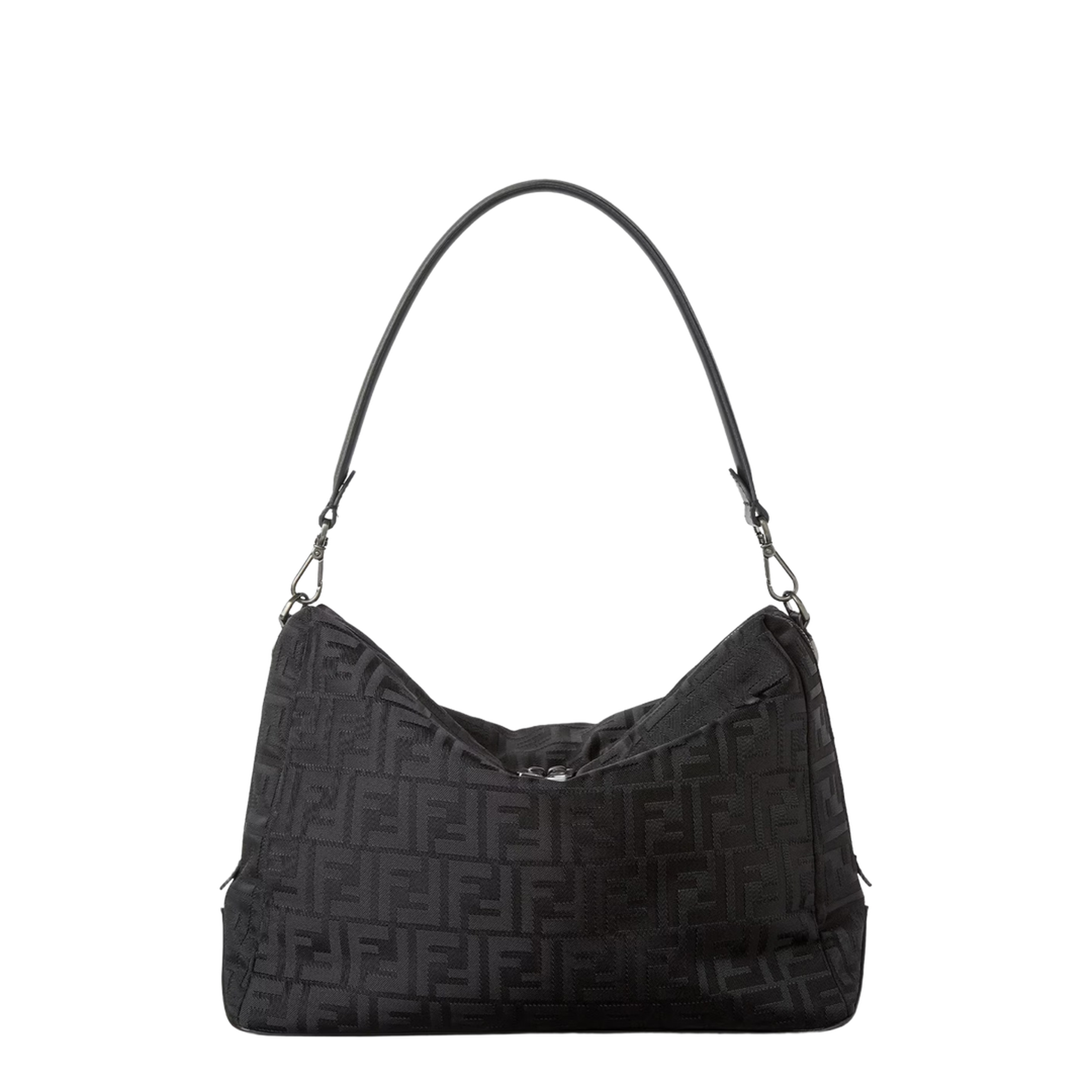 Large Fabric Black Bag