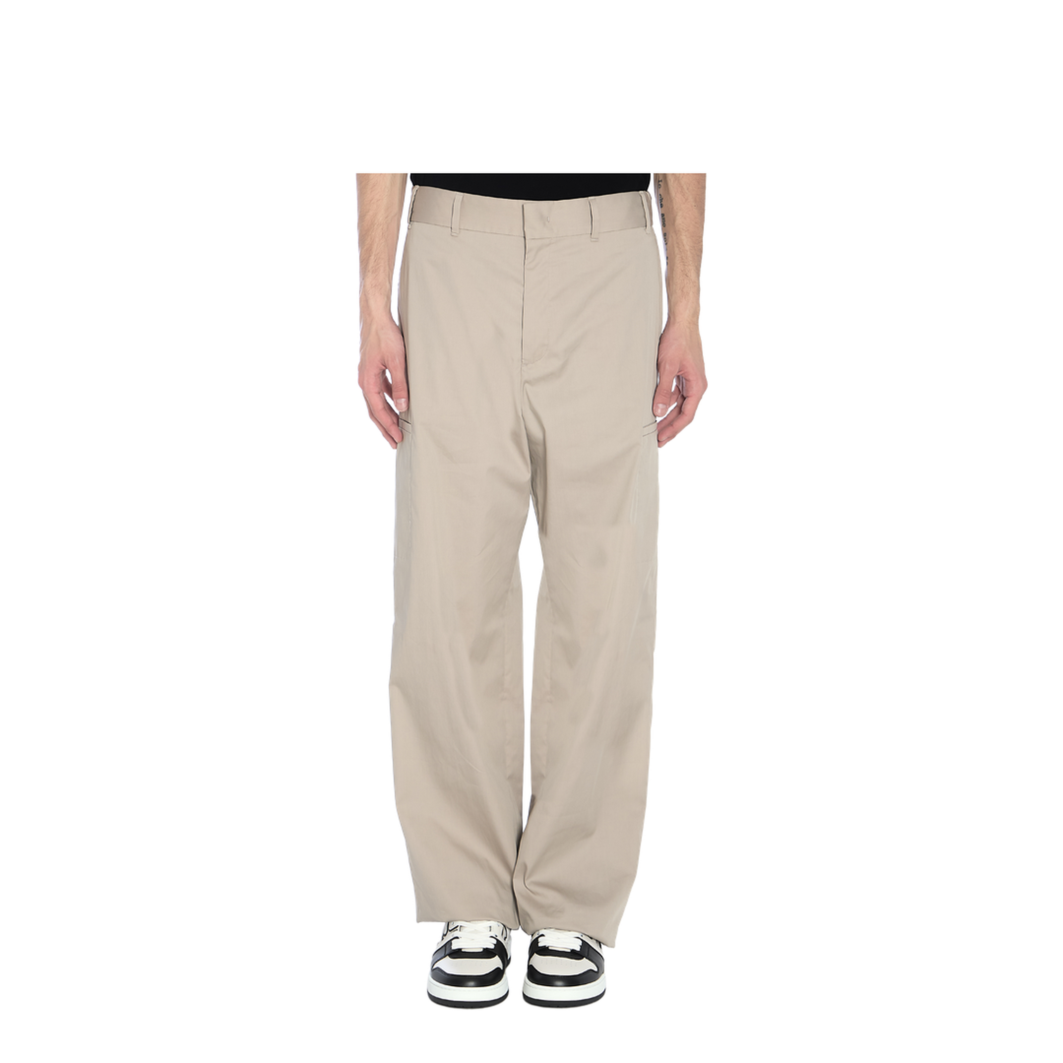 Straight Cargo Trousers