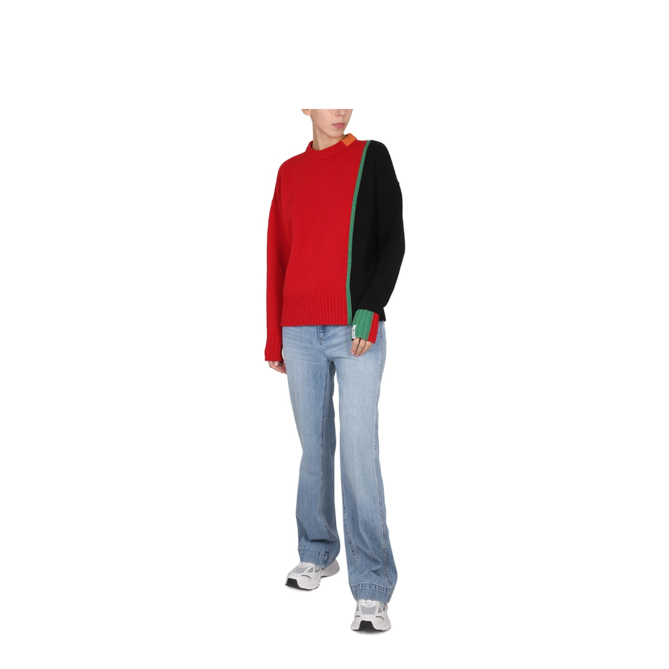MAYFEYR - RIGHT FOR - Multicolor Mesh Sweater - A2202WOPA993040