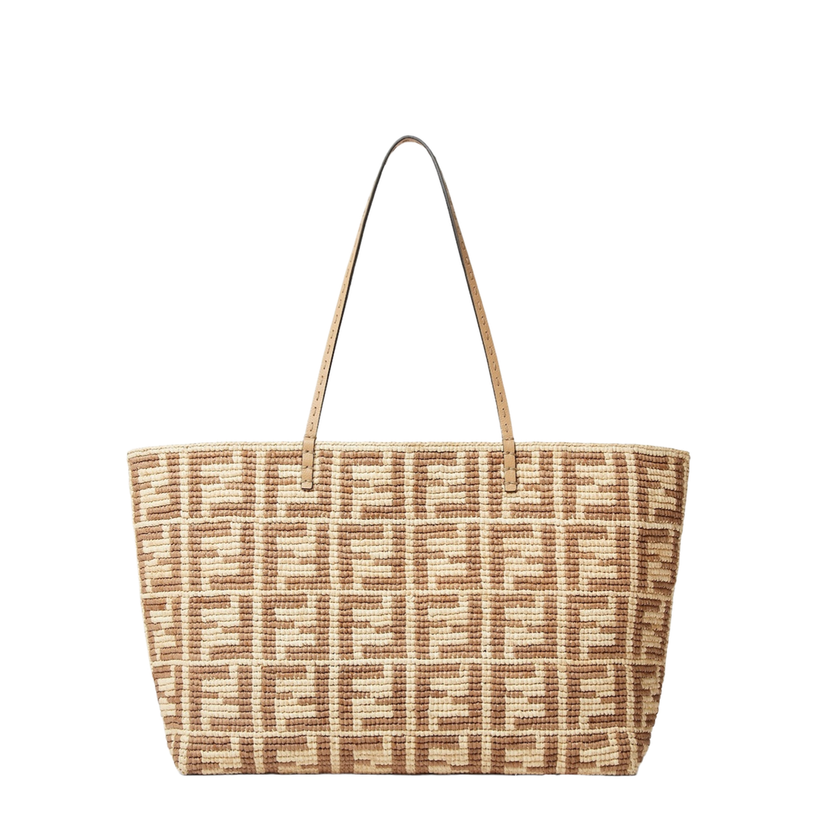 Roll Small Canvas Shopper Bags - Tan