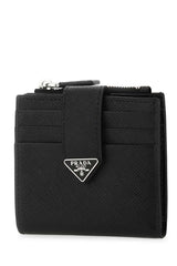 Man Black Leather Wallet