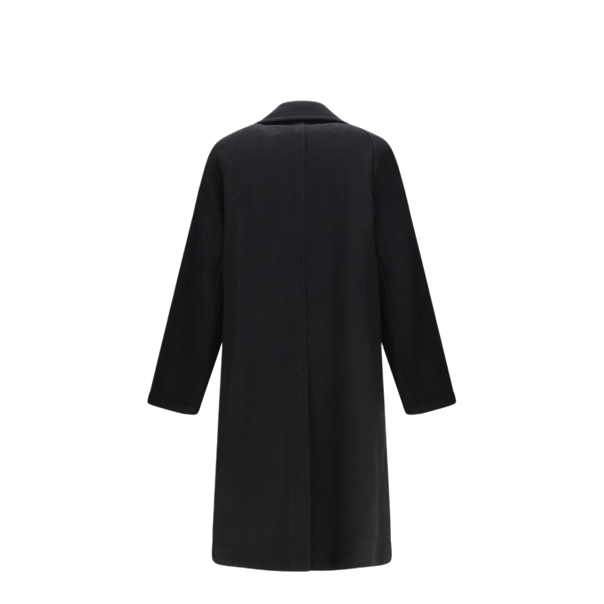 Short Double Breasted Wool Alpaca Coat