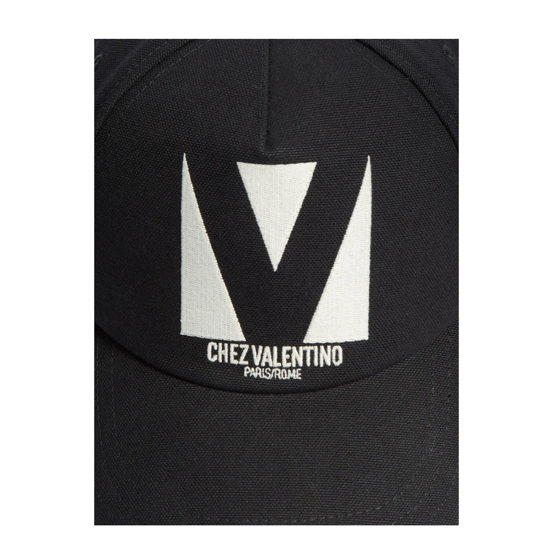 Cotton Baseball Cap With Embroidery