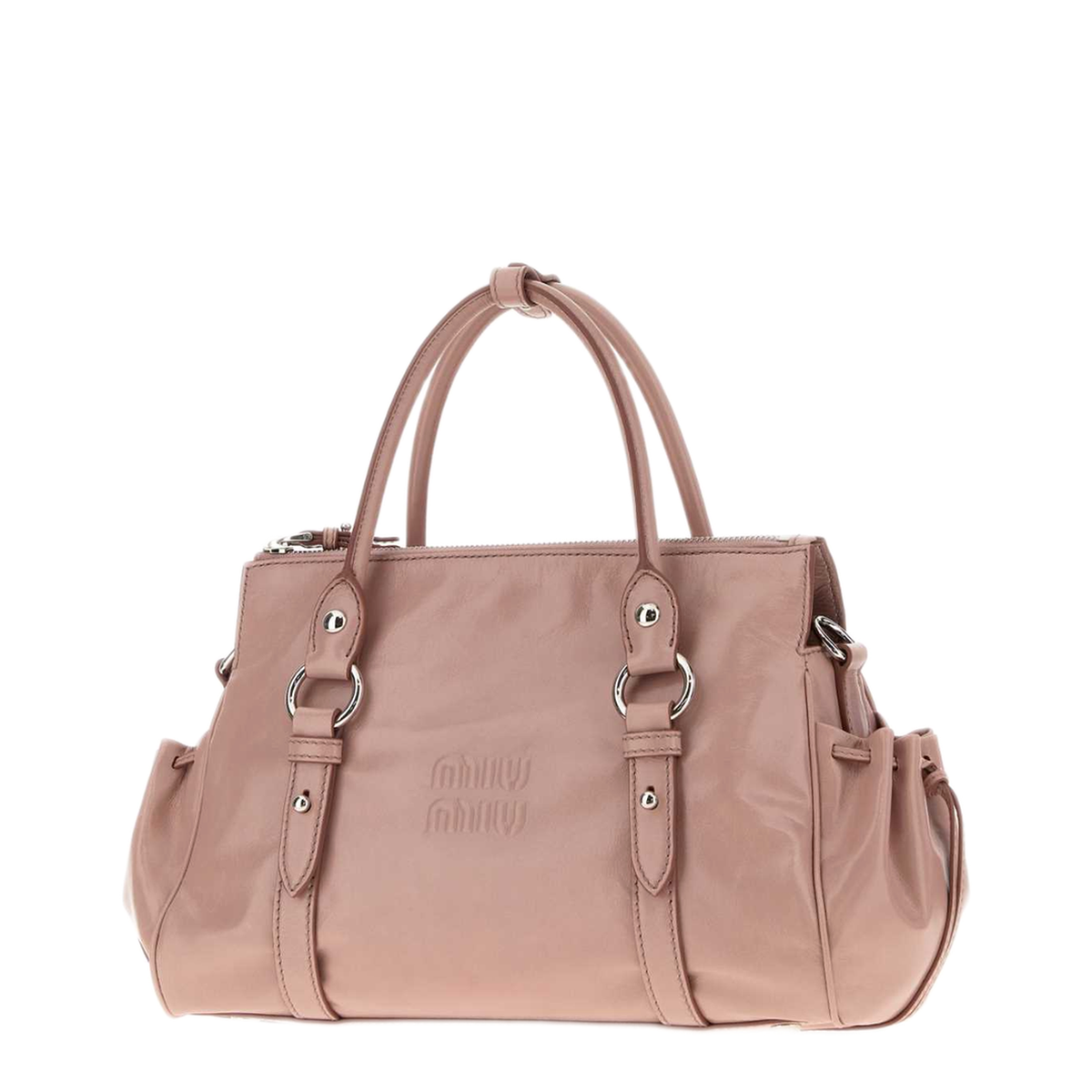 MAYFEYR - Miu Miu - Pink Leather Handbag - 5BA3332A44F010F
