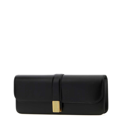 MAYFEYR - Khaite - Black Leather Blake Clutch - H4021976L976200