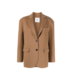 Quinn Blazer Camel Cashmere Blend