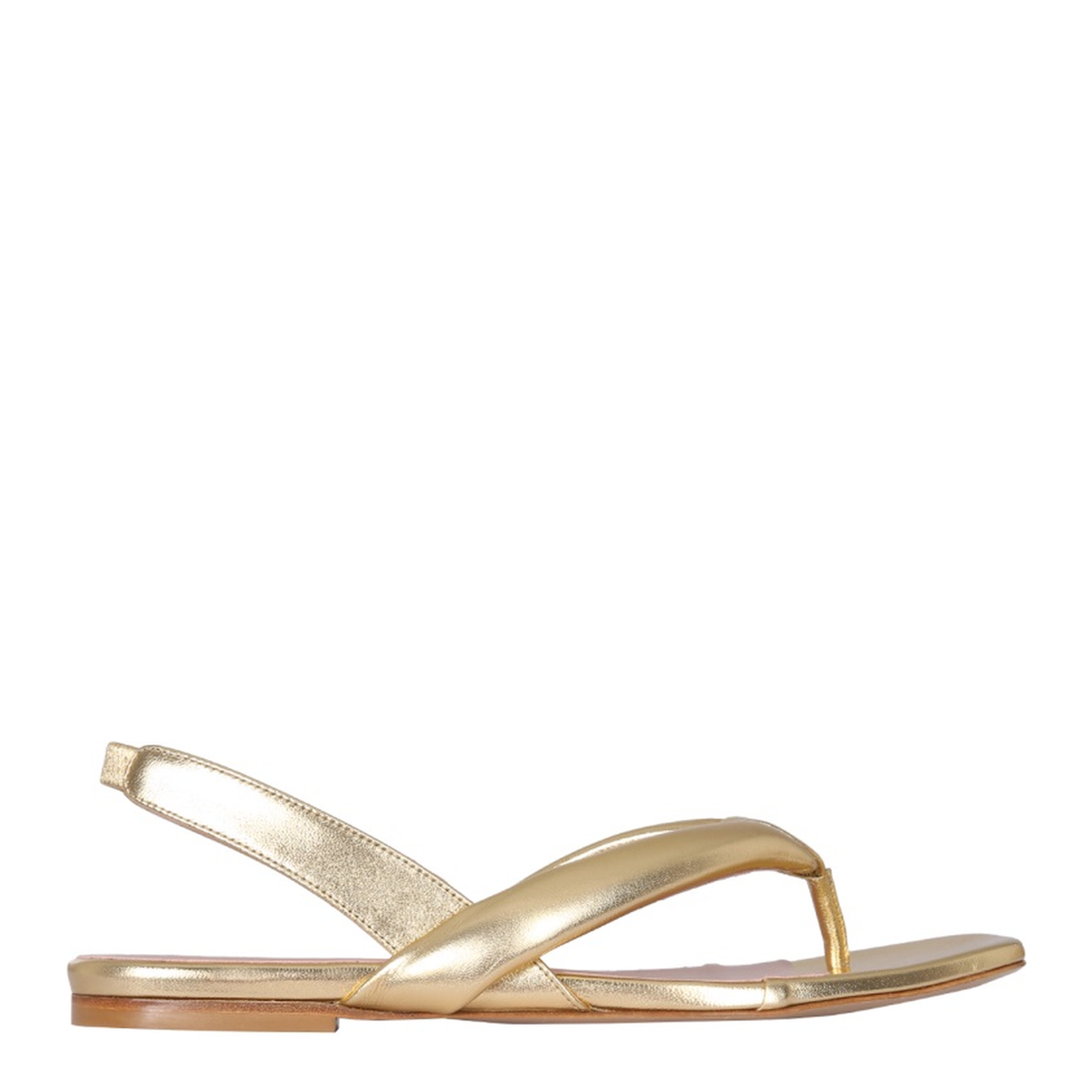 MAYFEYR - GIA BORGHINI - Leather Slingback Sandals - BORA08A2