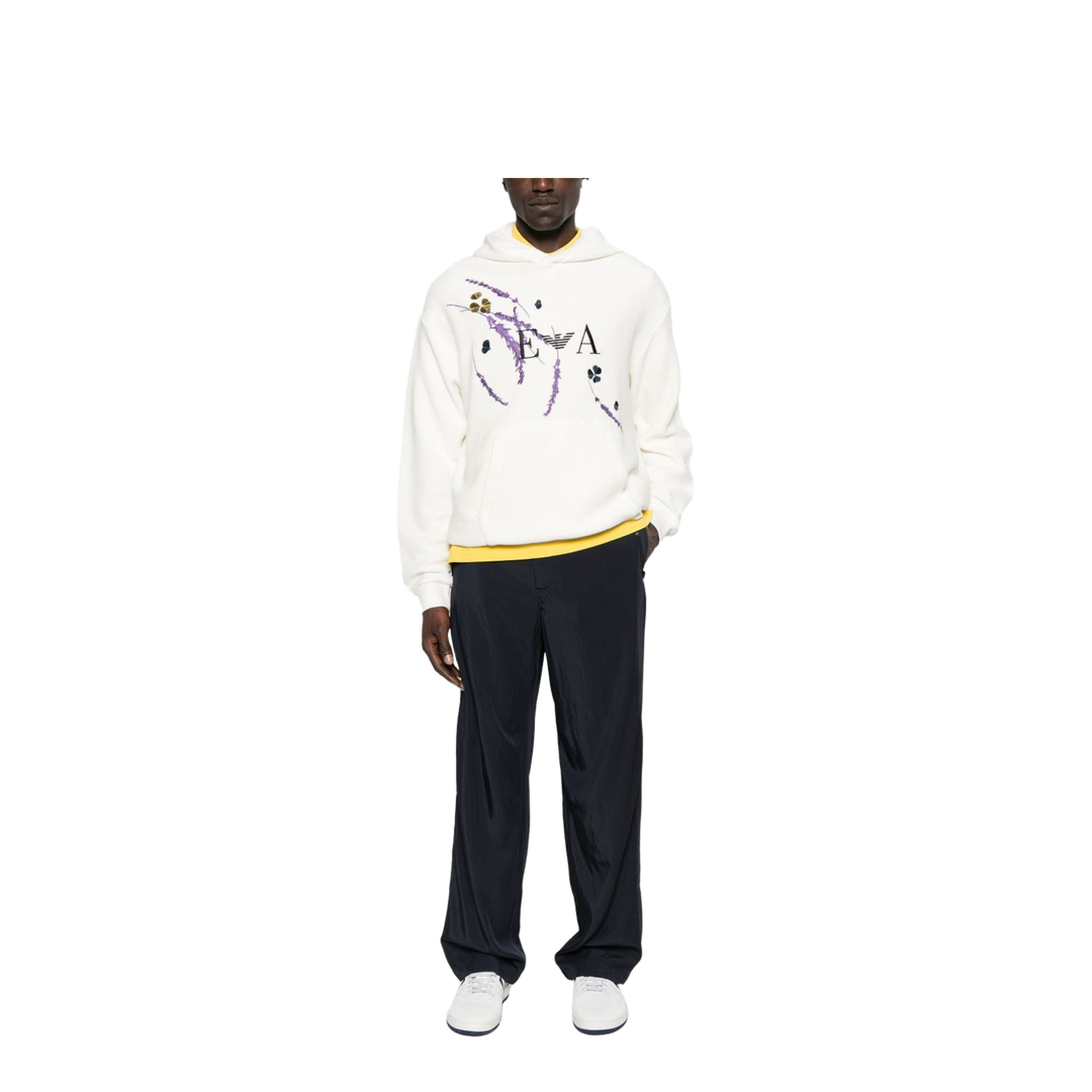 Printed Cotton Hoodie