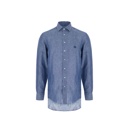 Blue Linen Shirt