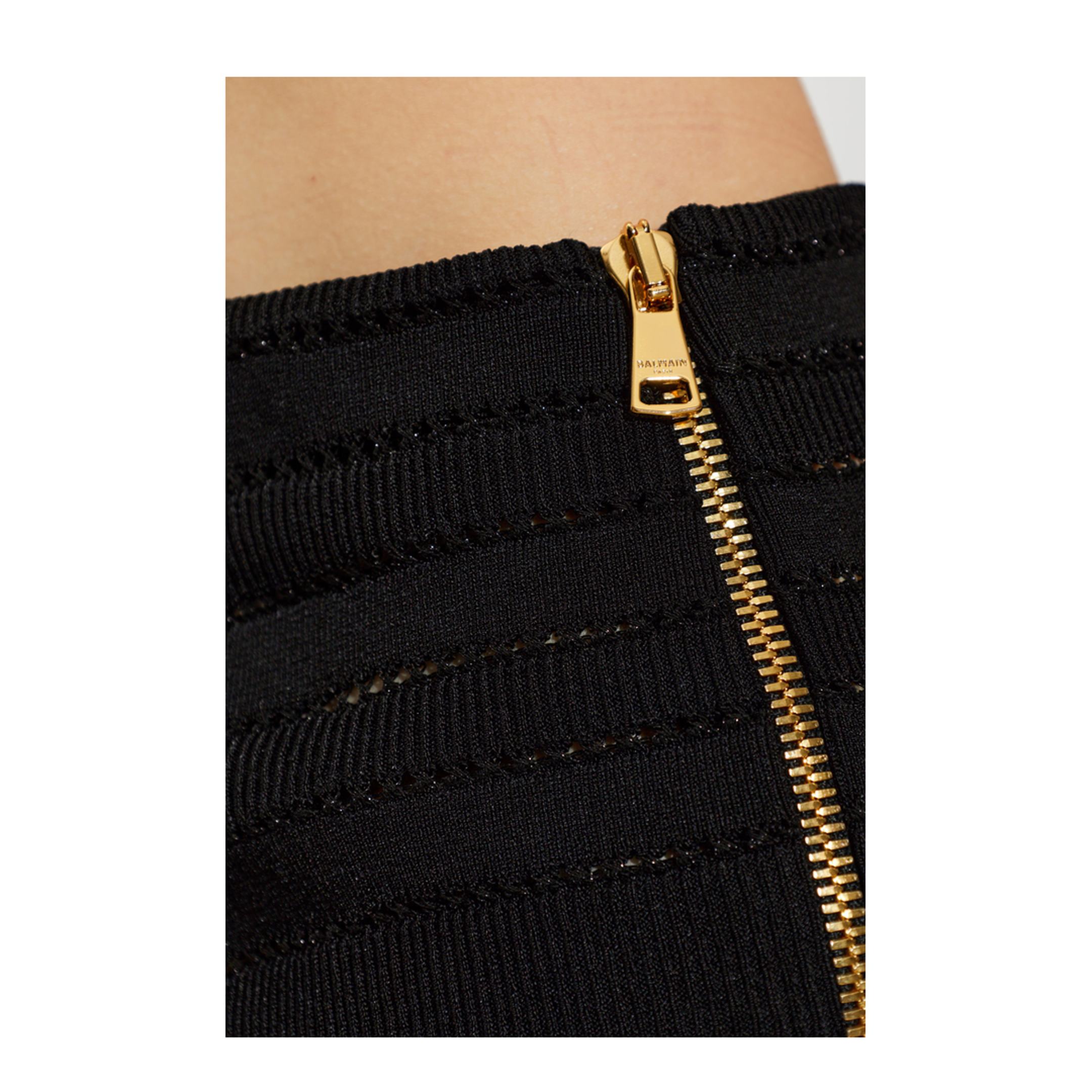 MAYFEYR - Balmain - Short Skirt - HF1LA695KK340PA