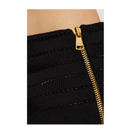 MAYFEYR - Balmain - Short Skirt - HF1LA695KK340PA