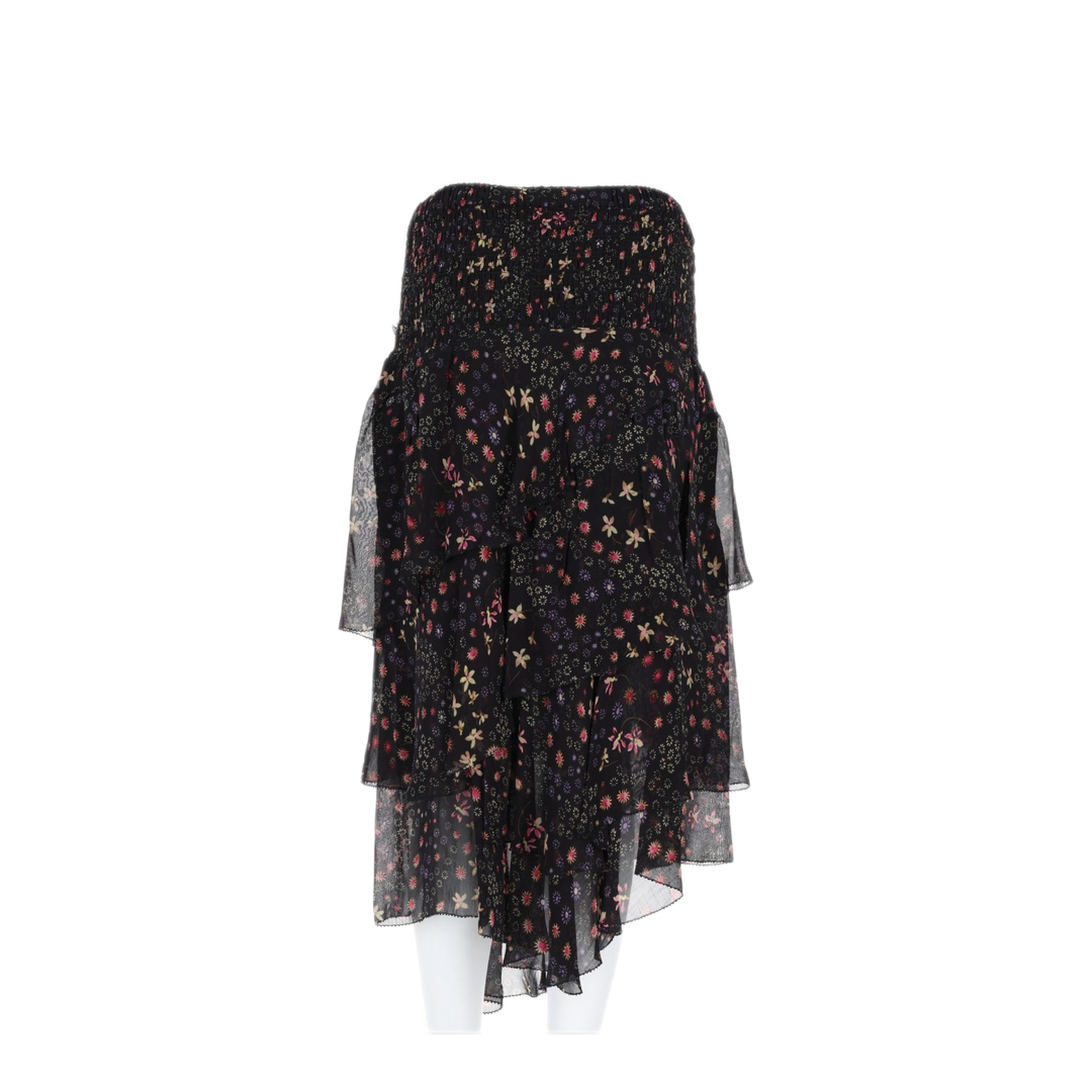 MAYFEYR - Marant Etoile - Black Viscose Skirt - JU0367FAD3J01EBKEC