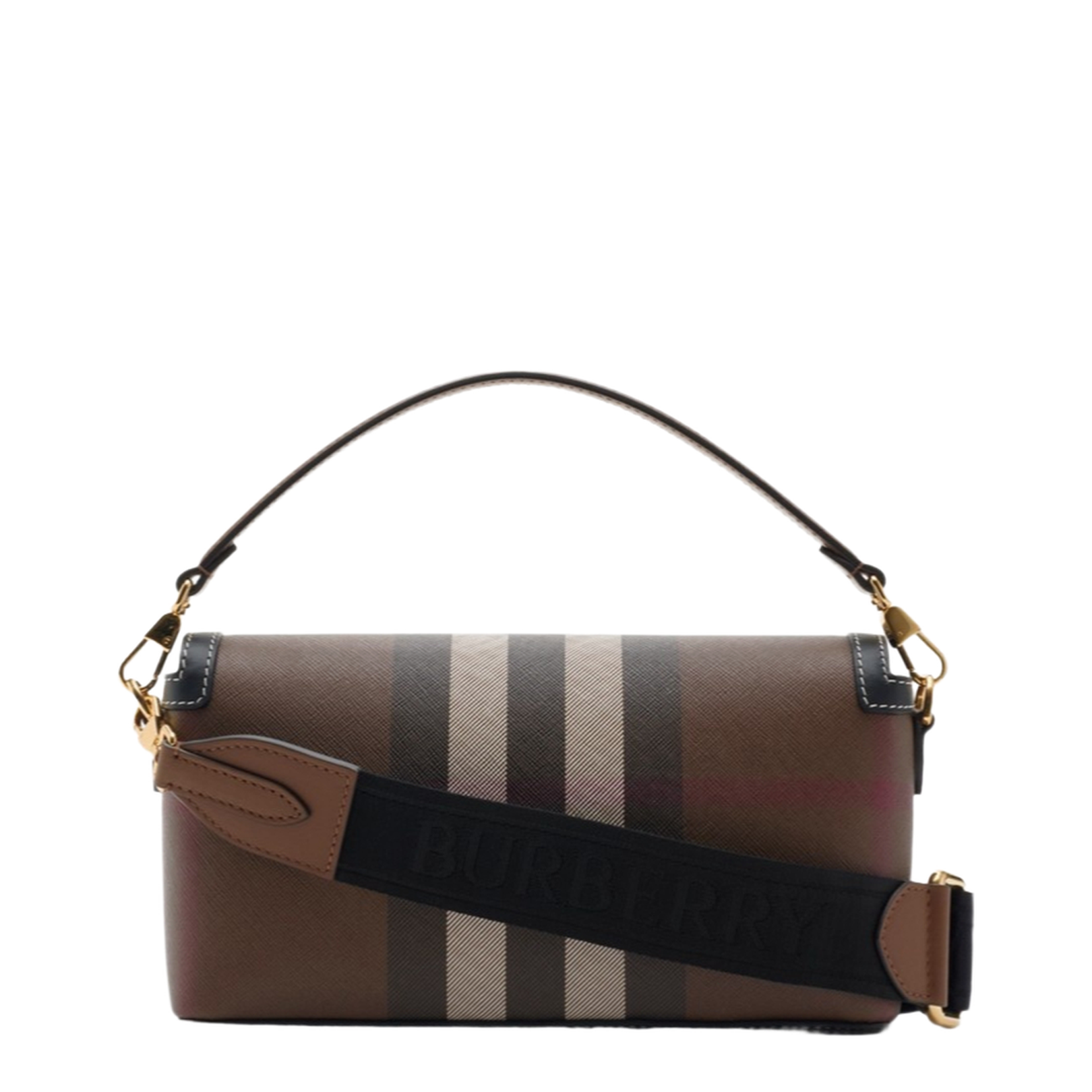 Top Handle Note Bag in Dark Birch Brown