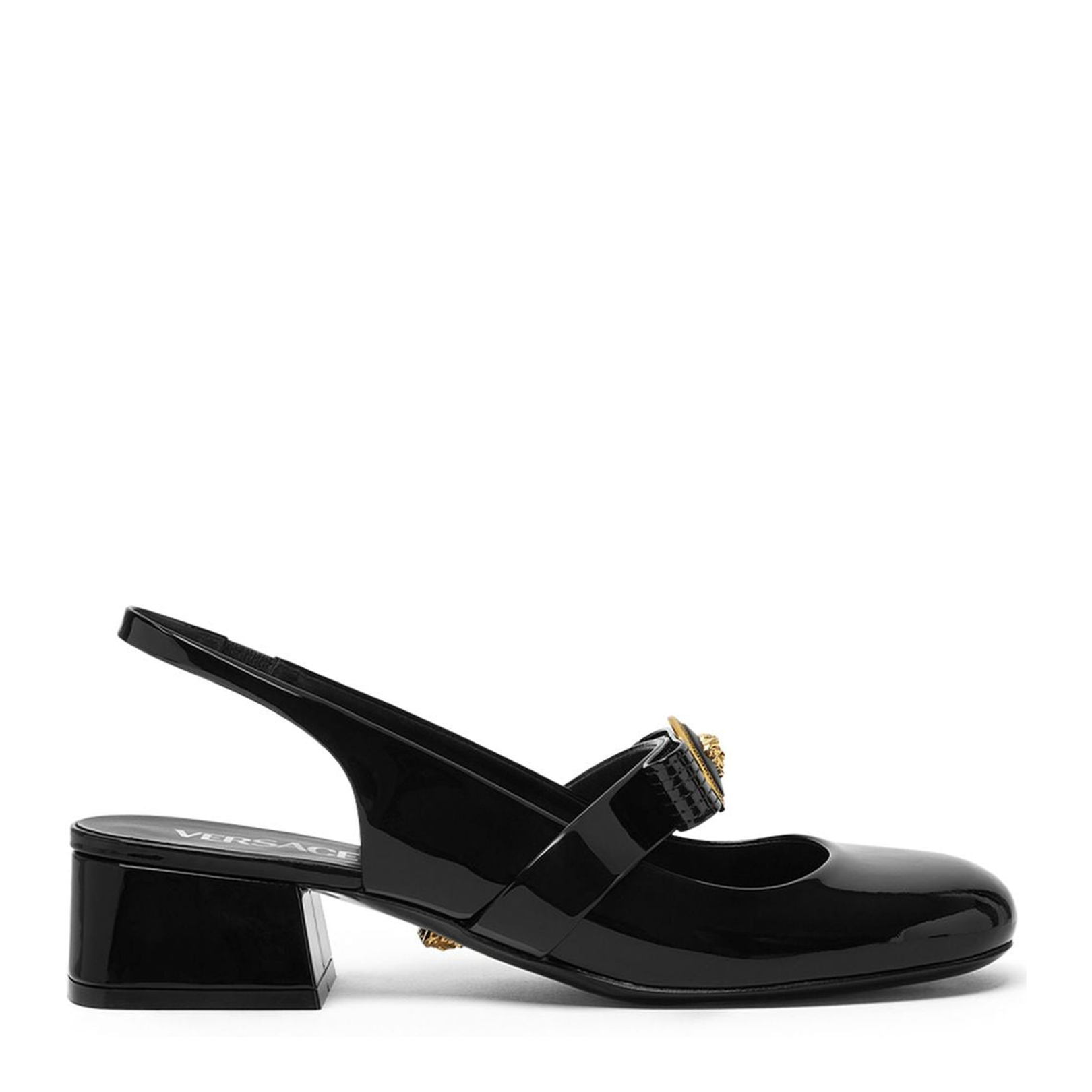 Versace With Heel Black