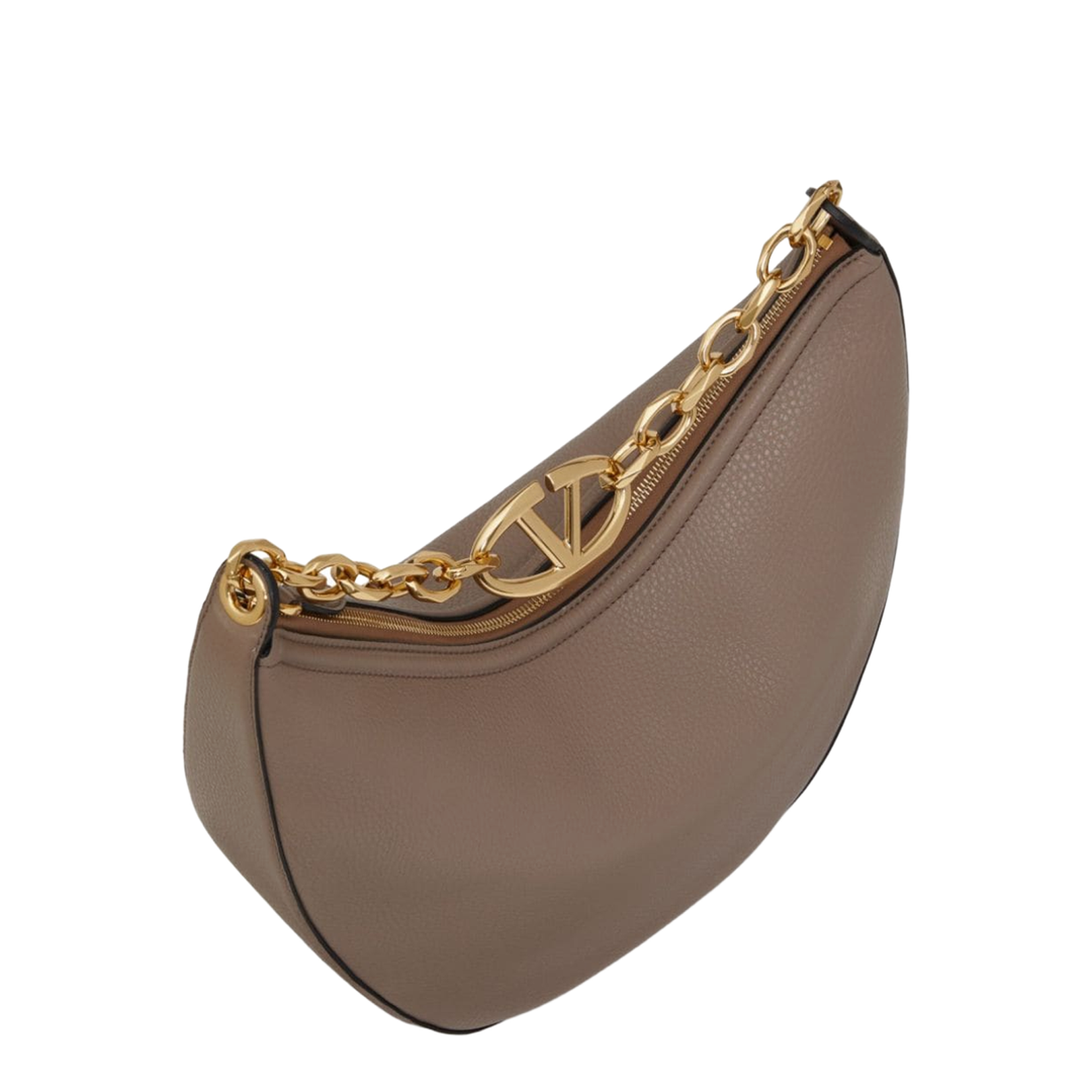 Vlogo Moon Medium Leather Shoulder Bag