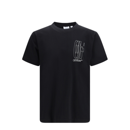 MAYFEYR - Off-White - Big Double Arrow T-Shirt - 44MAA027S26J003001