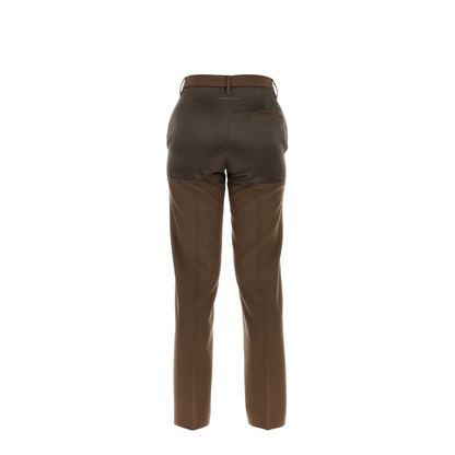 MAYFEYR - Mm6 Maison Margiela - Brown Polyester Blend Pants - S62KB0241M35436134