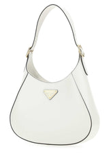 Logo Plaque Zip-Up Hobo Bag