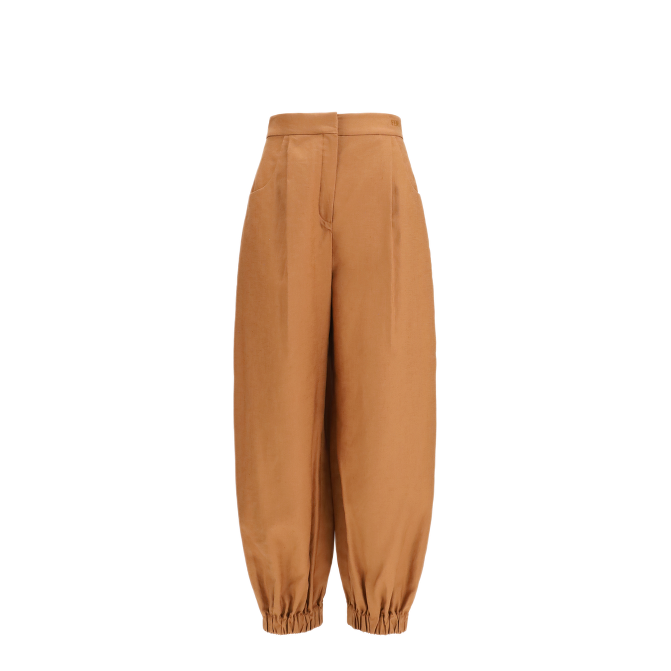 MAYFEYR - Fendi - Cotton And Linen Balloon Pants - FR6745AWAIF1WX4