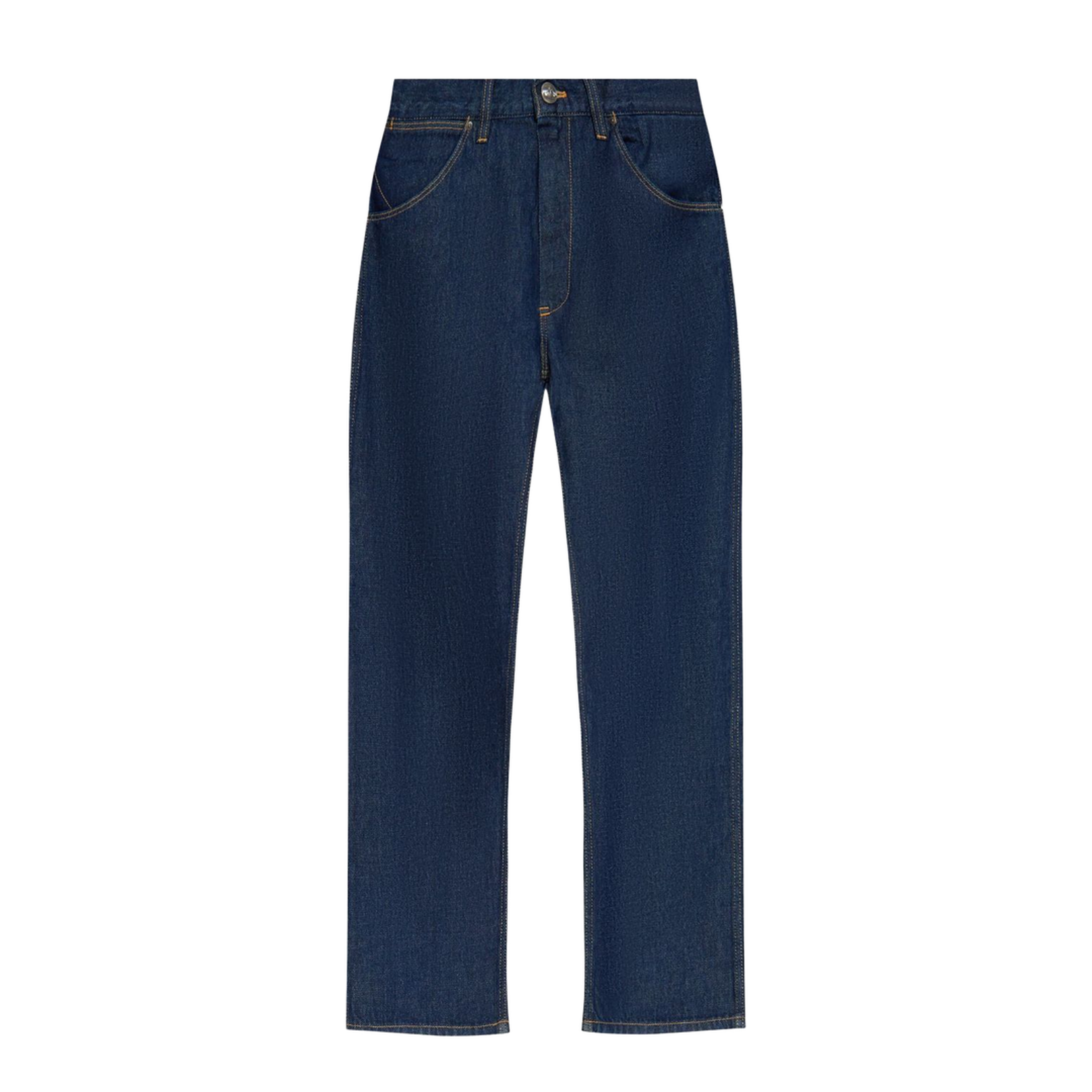 Blue Organic Cotton Denim Jeans
