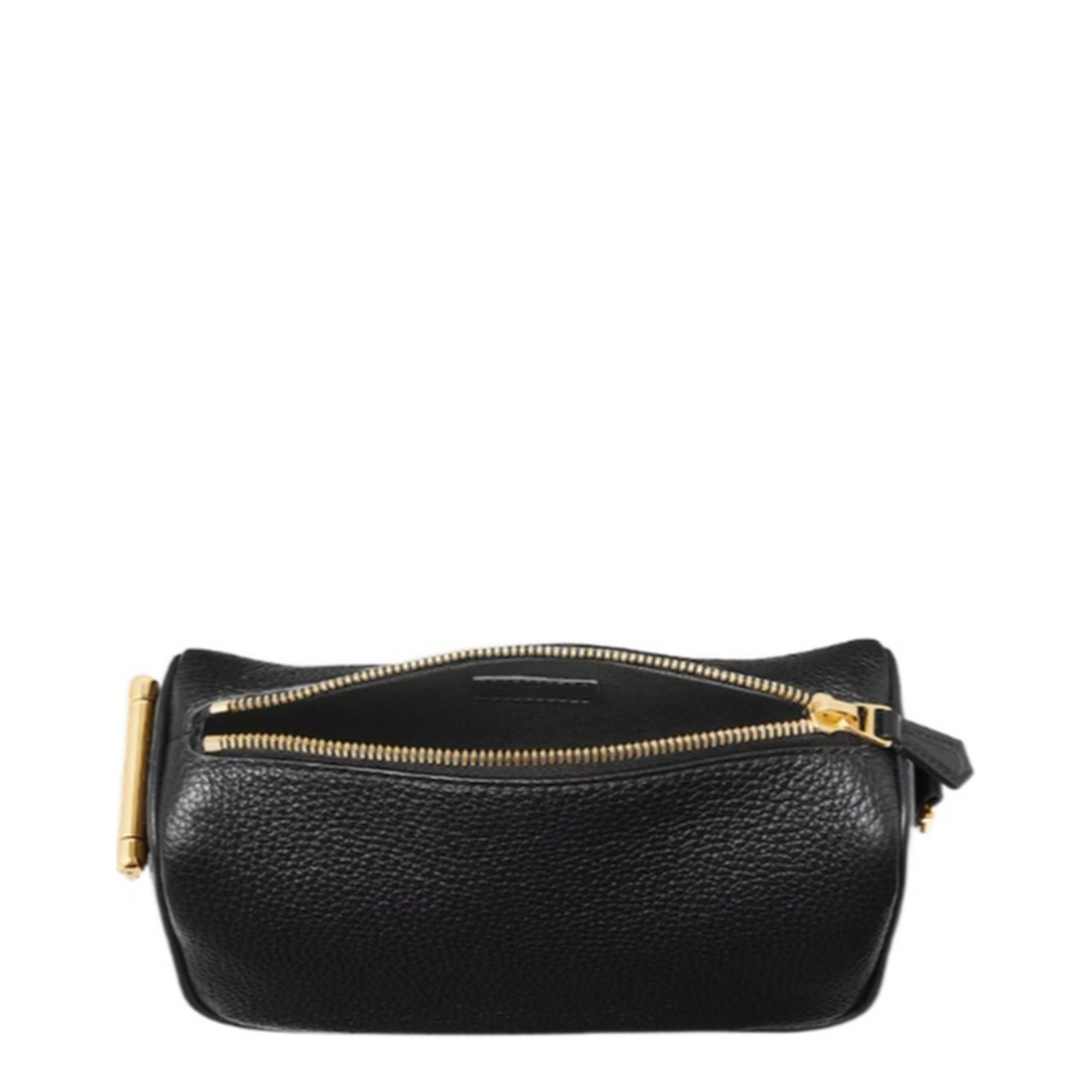 Half Horsebit Mini Bag in Black Leather