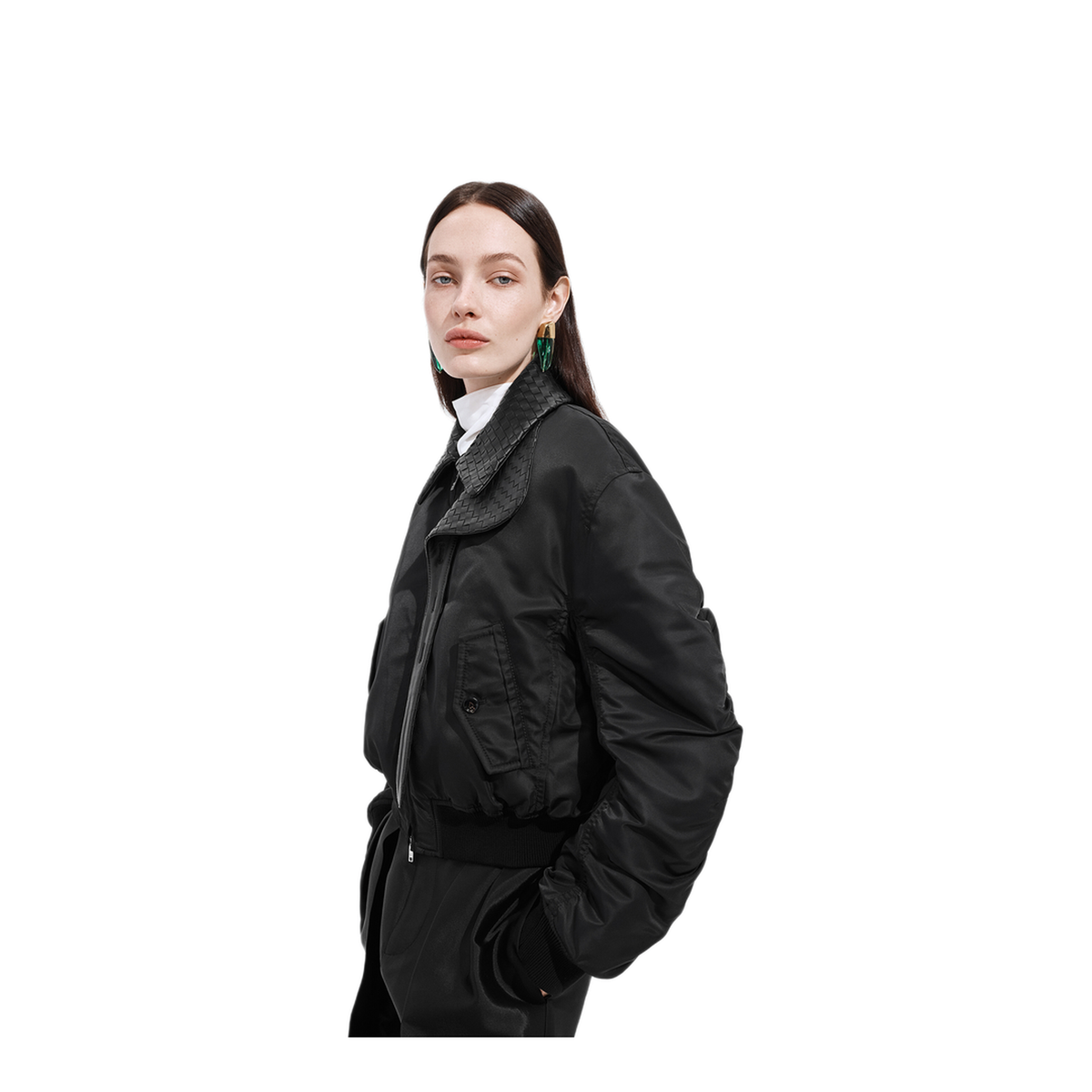 MAYFEYR - Bottega Veneta - Nylon Satin Padded Jacket - 860778V6C501010