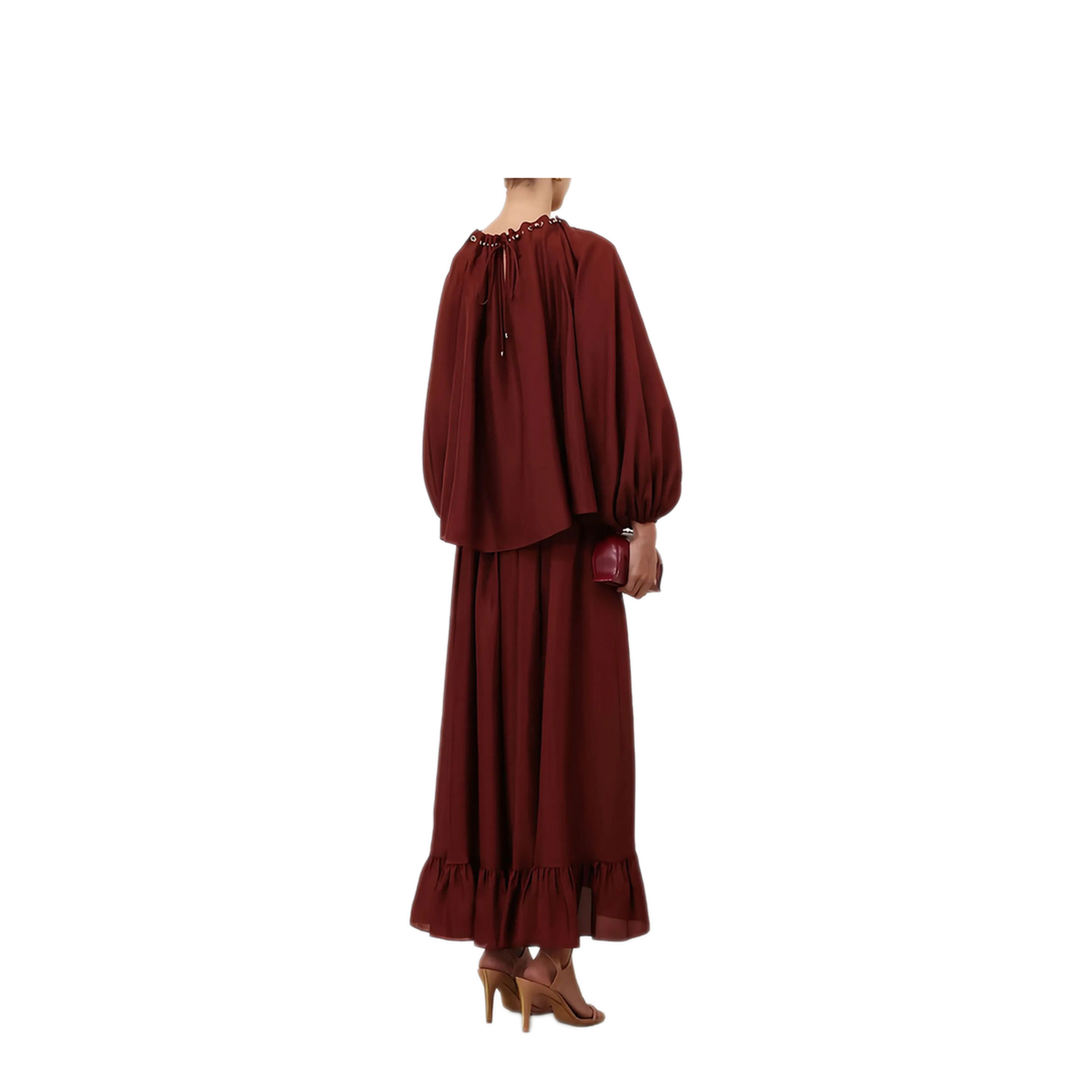 MAYFEYR - Zimmermann - Aster Silk Maxi Skirt - 8440SSS261