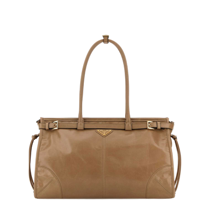 MAYFEYR - Prada - Beige Large Bonnie Shoulder Bag - 1BA433VMOO2CYRF0LT6