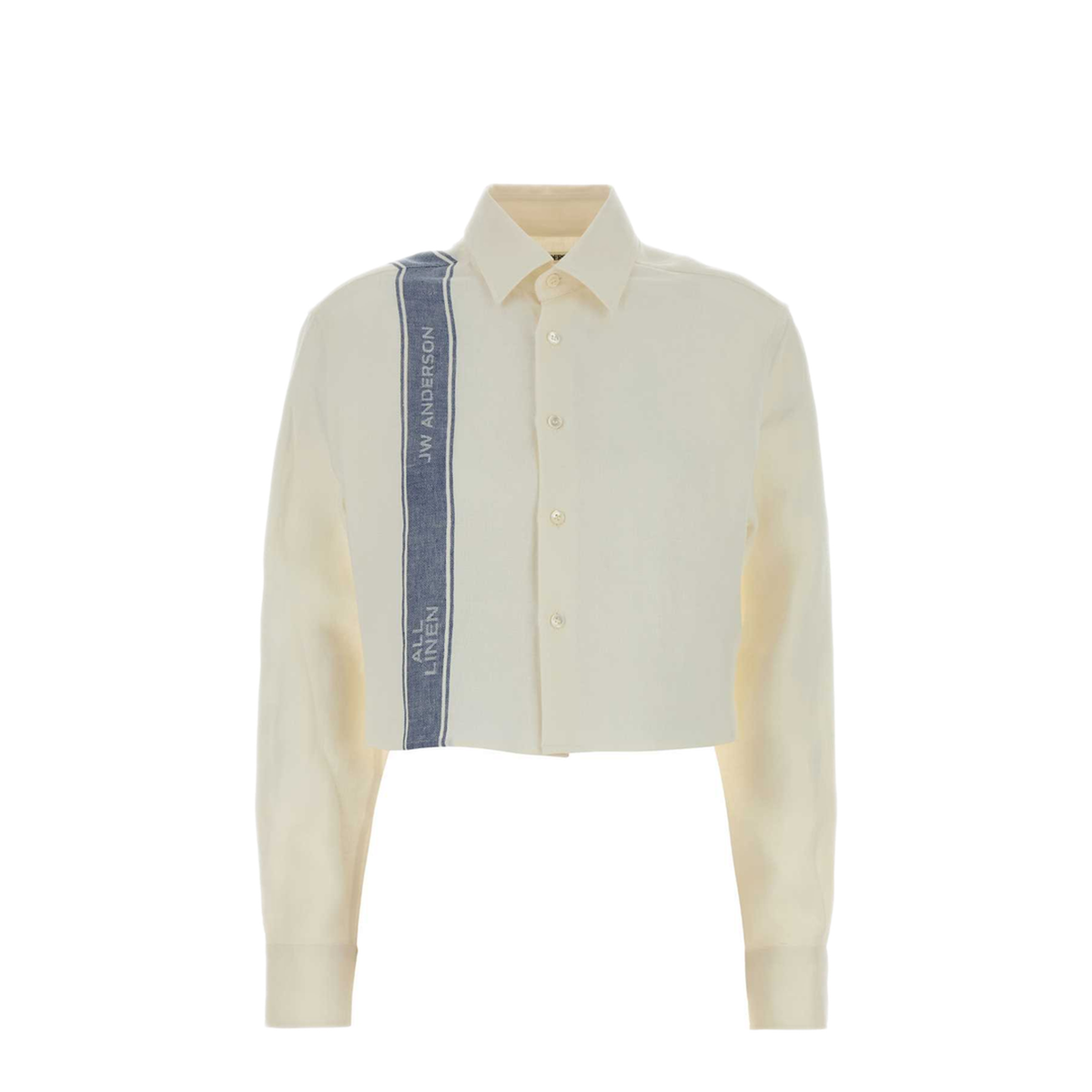 Linen Shirt With Logo
