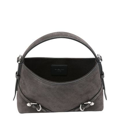 Leather Mini Bag Grey