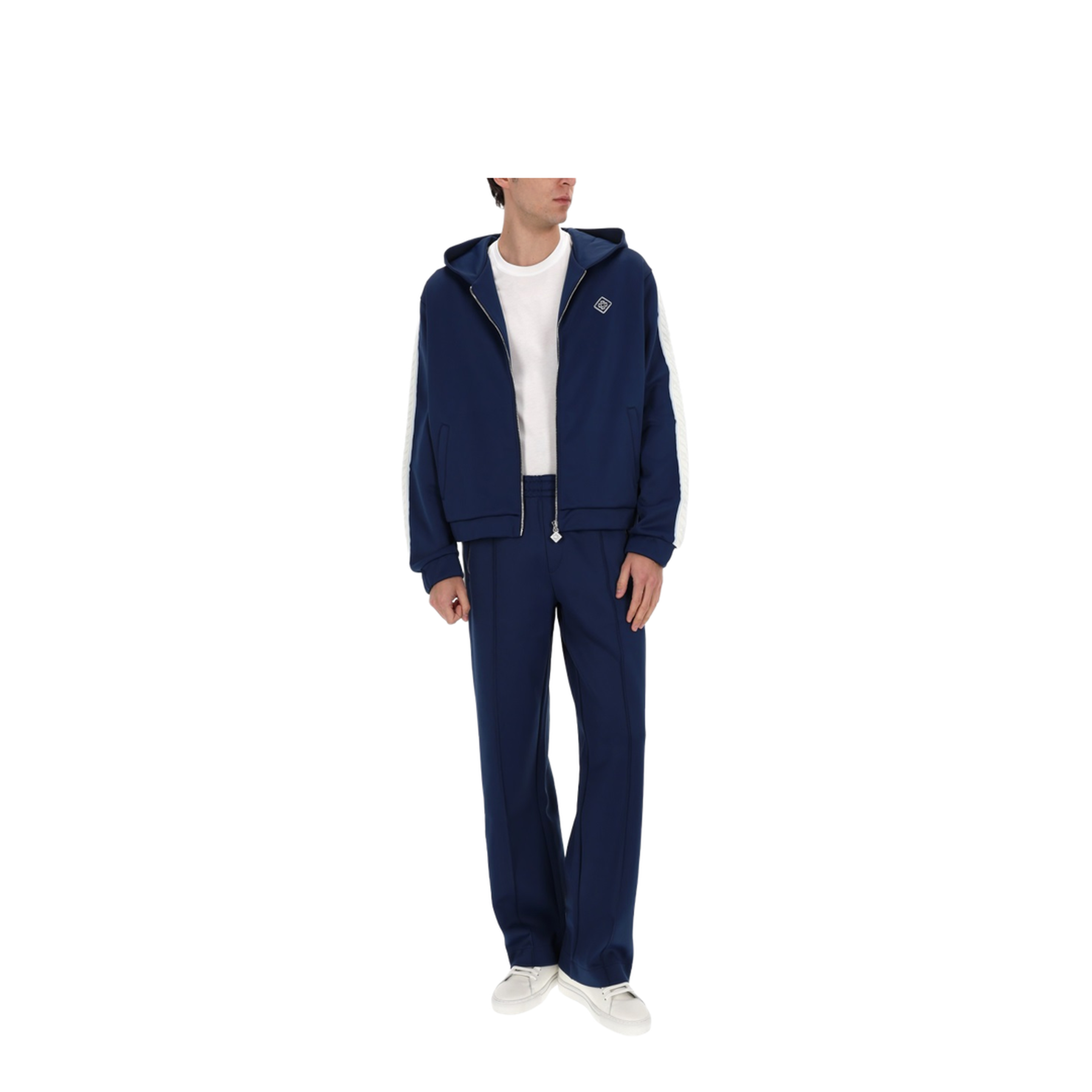 MAYFEYR - Casablanca - Zipper Hoodie - MSP26JTP45701NAVY