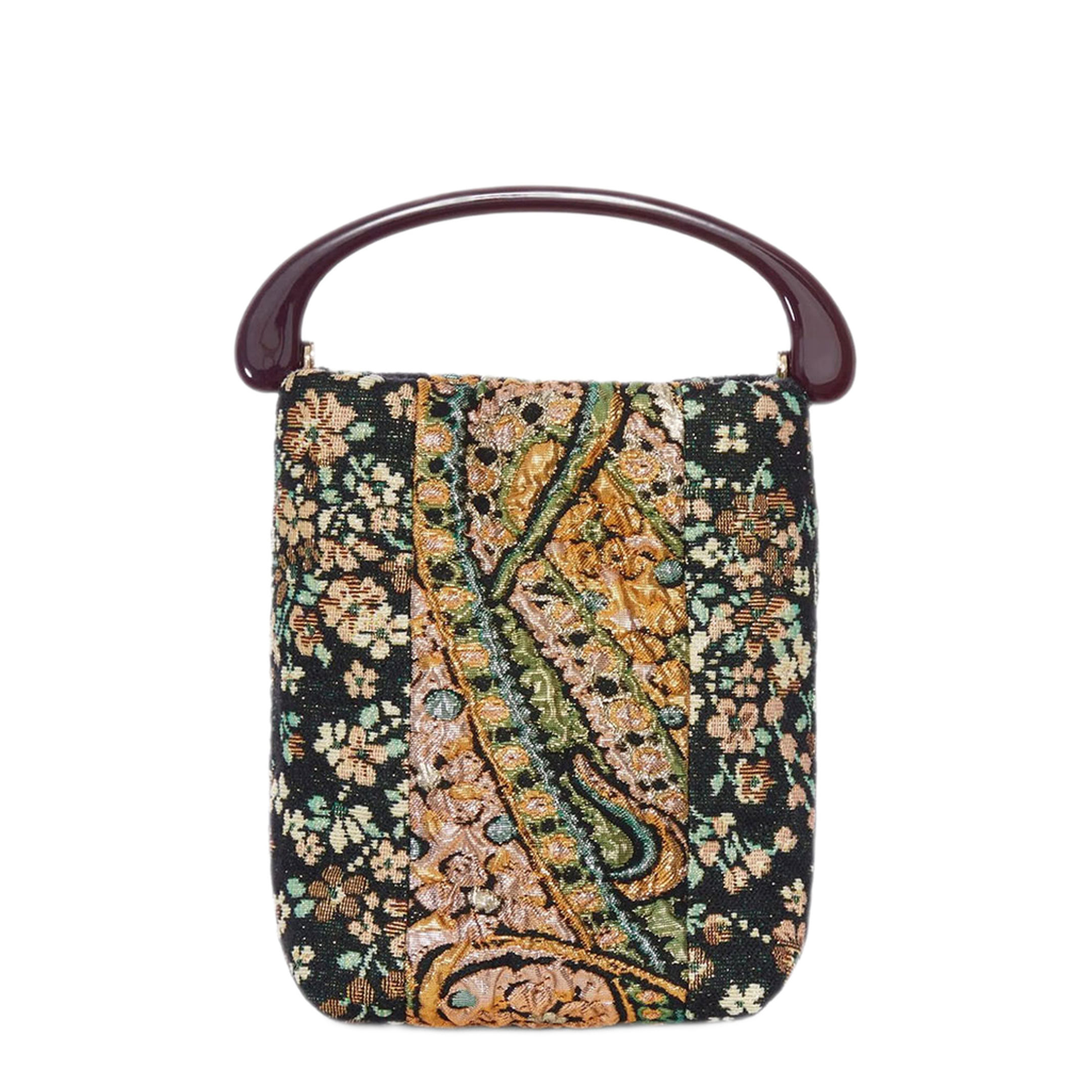 MAYFEYR - Dries Van Noten - Micro Floral Jacquard Handbag - 0115074151703