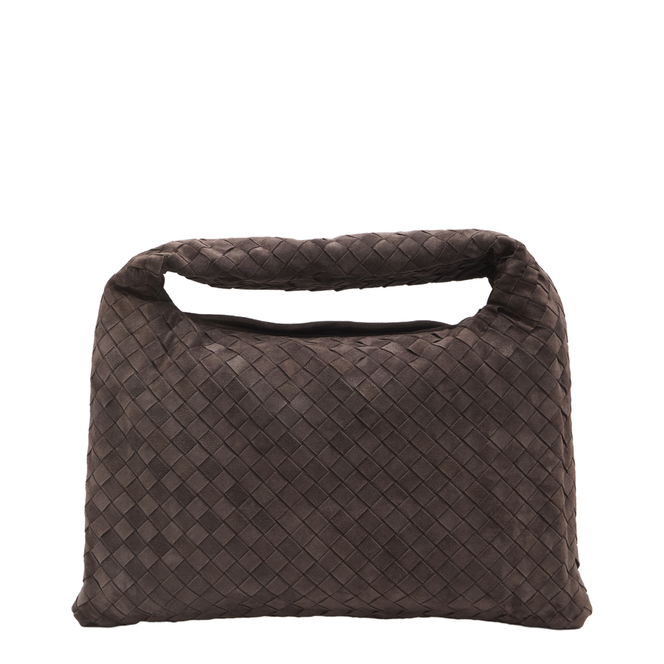 Hop Medium Suede Leather Hobo Bag - Fondant – MAYFEYR