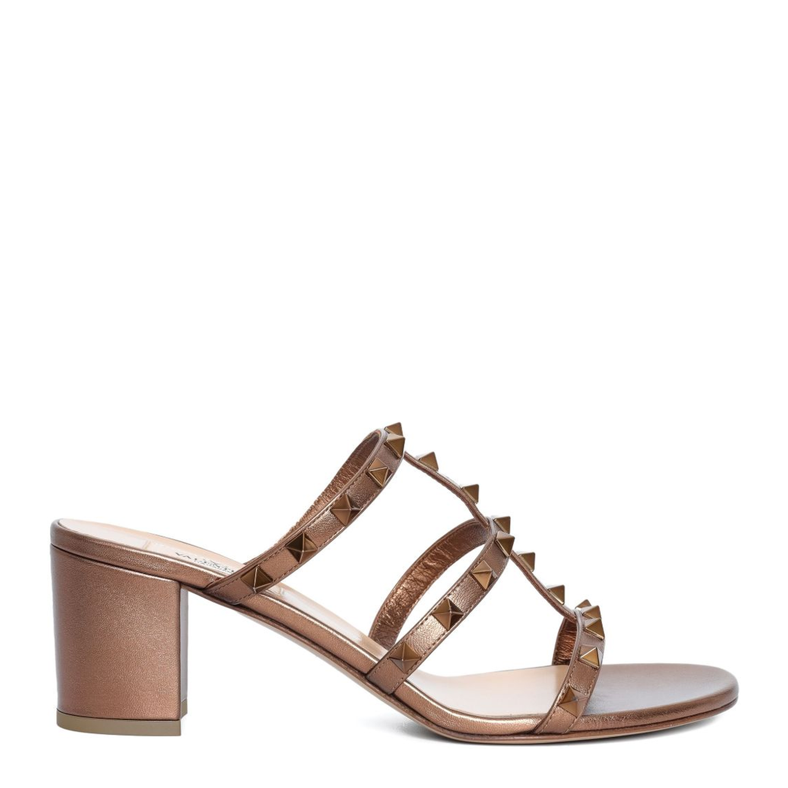 Rockstud Leather Sandals