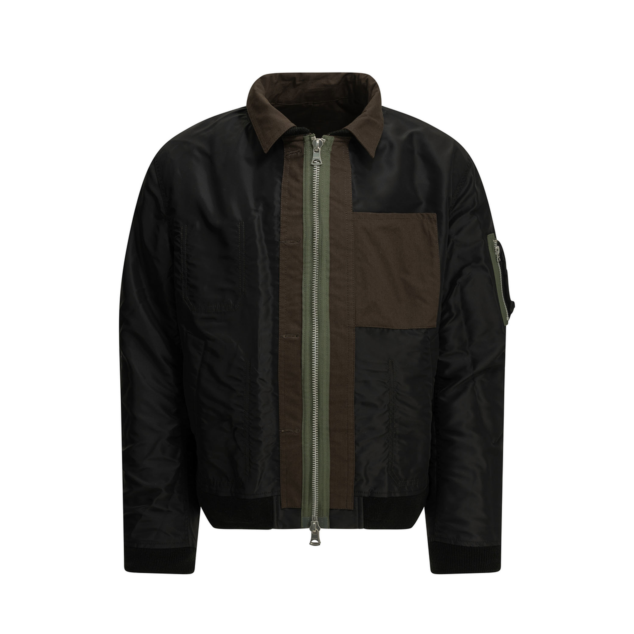 MAYFEYR - Sacai - Nylon Twill X Ripstop Reversible Quilted Jacket - 2604035M602