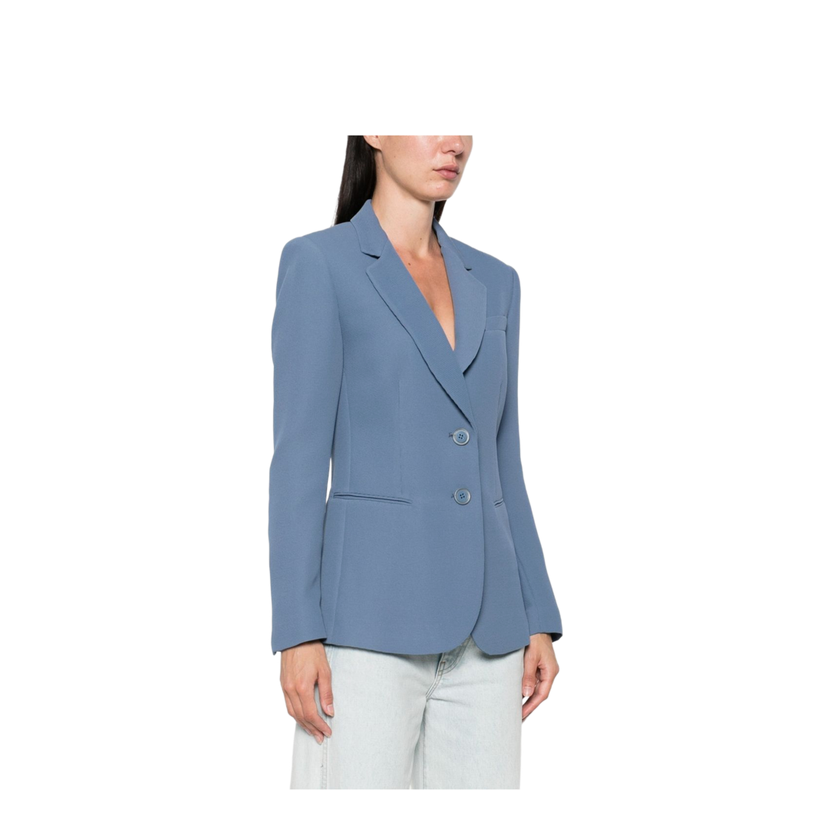 ASV Single-Breasted Blazer in Waffle Weave Technical Fabric